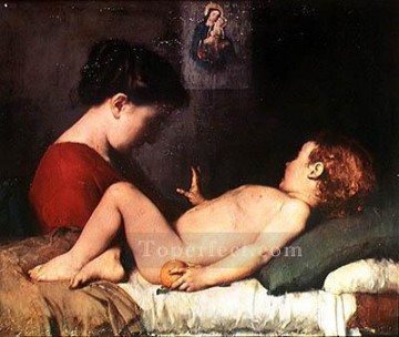 ル・レヴェール・ドゥ・ランファン ジャン・ジャック・ヘナー Oil Paintings